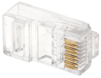 RJ45/C6*P100 - Wtyk RJ45 kat. 6, zaciskany - Aliquam