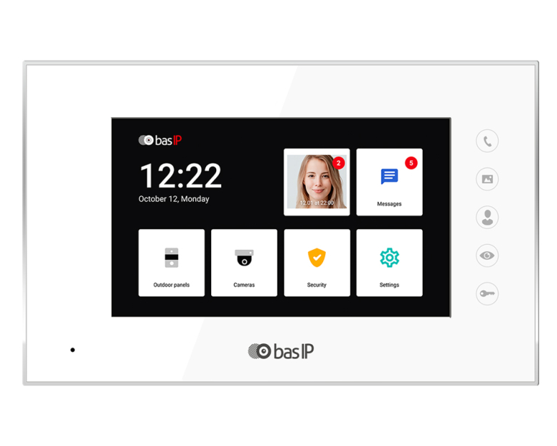 AQ-07LL WHITE -Monitor wewnętrzny IP, 7