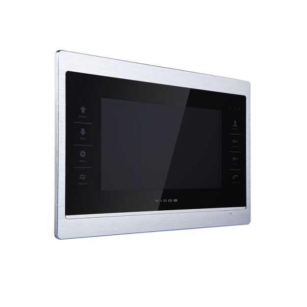 M901FH - Monitor wideodomofonu kolorowy 7” LCD bezsłuchawkowy, biały - VIDOS | M901FH
