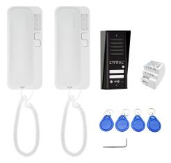 COSMO R2 - Zestaw domofonowy z czytnikiem RFID - CYFRAL