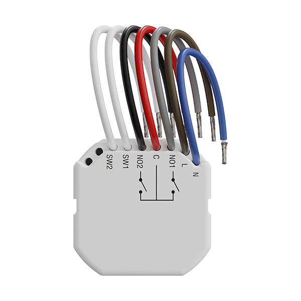 ASW-210 Bezprzewodowy dwukanałowy sterownik 230 V AC dopuszkowy - Satel | ASW-210
