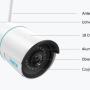 RLC-510WA - Kamera WiFi, IP, 5Mpx, Mikrofon. IP66 - Reolink