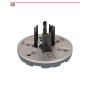 Otwornica regulowana, instalacje elektryczne 35-83 mm - WOLFCRAFT - 2