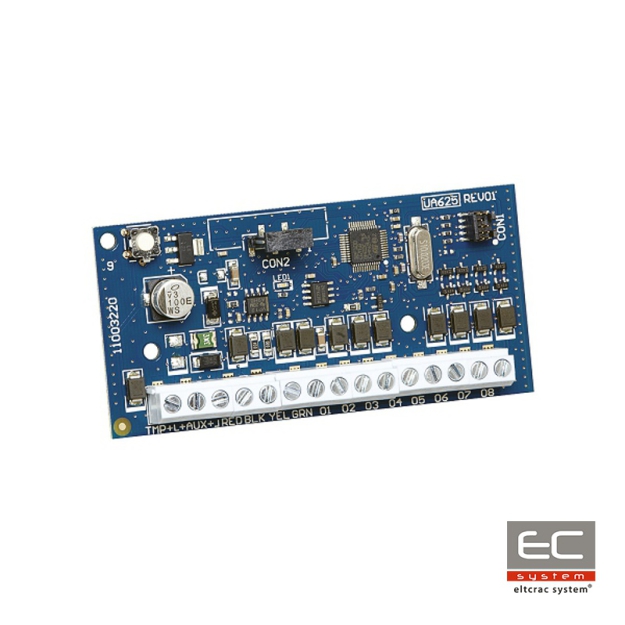 HSM2208 - Moduł rozszerzeń wyjść NEO - 8 niskoprądowych wyjść PGM - DSC