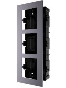 DS-KD-ACF3 - Ramka podtynkowa 3-modułowa - Hikvision | 6954273691578