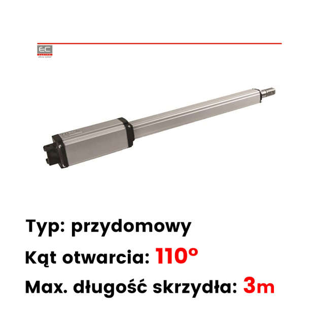 AP423 - Siłownik elektromechaniczny do bram skrzydłowych - APRIMATIC | AP423