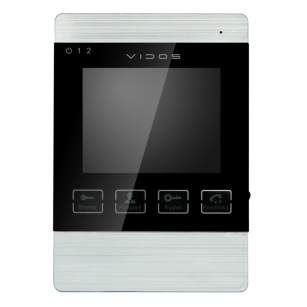 M904SH - Monitor wideodomofonu kolorowy 7” LCD bezsłuchawkowy, biały - VIDOS | M904SH