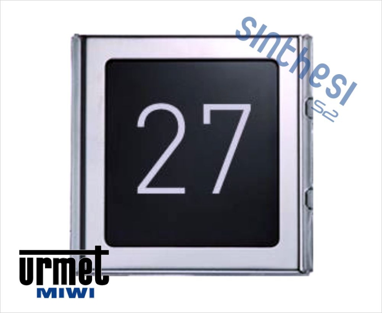 1148/50 - Płyta z oknem opisowym i podświetleniem - Miwi-Urmet | 8021156051625