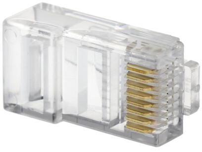 Wtyk RJ45 kat. 5e, zaciskany - Aliquam | Wtyk RJ45