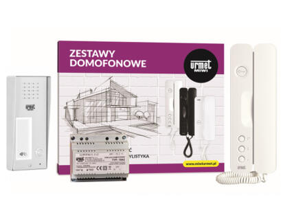 6025/401-RF-N - Zestaw domofonowy jednorodzinny- 1xRFID - Miwi-Urmet | 6025/401-RF-N