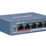 DS-3E0105P-E/M(B) - Switch PoE 4+1 10/100Mbps, 35W - Hikvision