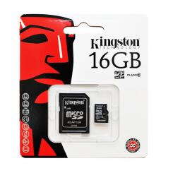 SD-MICRO-10/16 - Karta pamięci microSD 16 GB Class 10 + adapter - Kingston