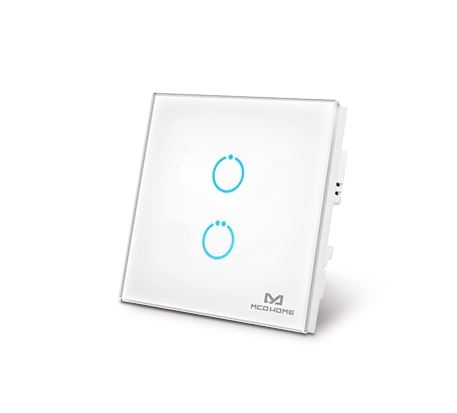 MH-S412 - Dotykowy przełącznik dwuprzyciskowy - MCOHome | 4251295700755