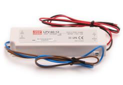 LPV-60-12 - Profesjonalny zasilacz LED 60W - Mean Well