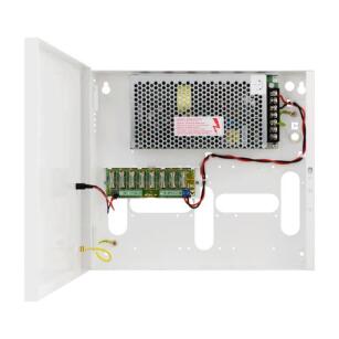PSDC08128T - Zasilacz impulsowy PSDC 12V/8A/8x1A/TOPIC do CCTV - PULSAR | 5901643192358