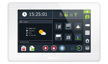 INT-TSI-W - Manipulator z ekranem dotykowym LCD 7" -  SATEL | INT-TSI-W