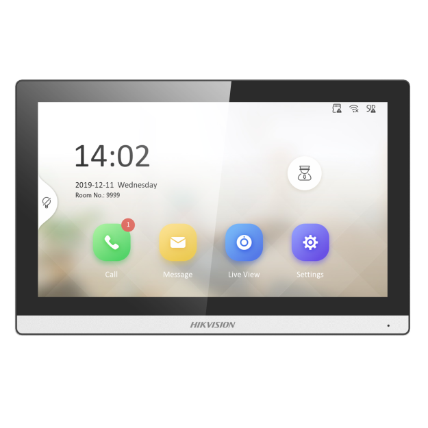 DS-KH6350-WTE1 - Monitor do wideodomofonu IP, 2-gen 7