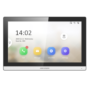 DS-KH6350-WTE1 - Monitor do wideodomofonu IP, 2-gen 7" TFT LCD, PoE - Hikvision | DS-KH6350-WTE1