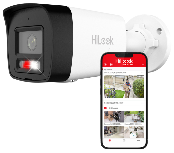 IPC-B160HA-LUF/SL (IPCAM-B6-30DL/A) - Kamera tubowa IP 6Mpx, 2.8mm, Smart Hybrid Light 30m, Live Guard -  HiLook by Hikvision | 6942160439303