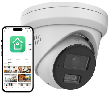 IPC-HT18LIA-SL - Kamera kopułkowa IP, 8Mpx,  2.8mm, IR30m - Neutral | IPC-HT18LIA-SL