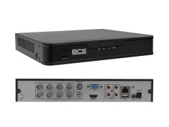 BCS-P-XVR0801 - Rejestrator 5-systemowy HDCVI/AHD/TVI/ANALOG/IP, 8-kanałowy, 1080p, H.264, Onvif - BCS POINT | BCS-P-XVR0801-II