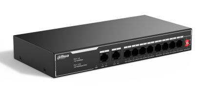SF1010LP  - Switch PoE 8+2 10/100Mbps, 30W - Dahua | SF1010LP