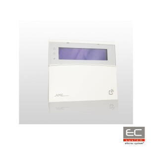 K-LCD W800 - Klawiatura bezprzewodowa z czytnikiem kart - VIDICON