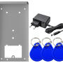 HD-VIS-02-K-W(B) - Wideodomofon 2-żyłowy IP, WiFi, Szyfrator, Czytnik MF, IK08 - HiLook by Hikvision