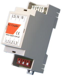PLC-Coupler-D2M - Sprzęgacz sieci SmartPLC - Ropam | PLC-Coupler-D2M