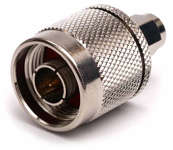 Przejście wtyk SMA R/P - wtyk N