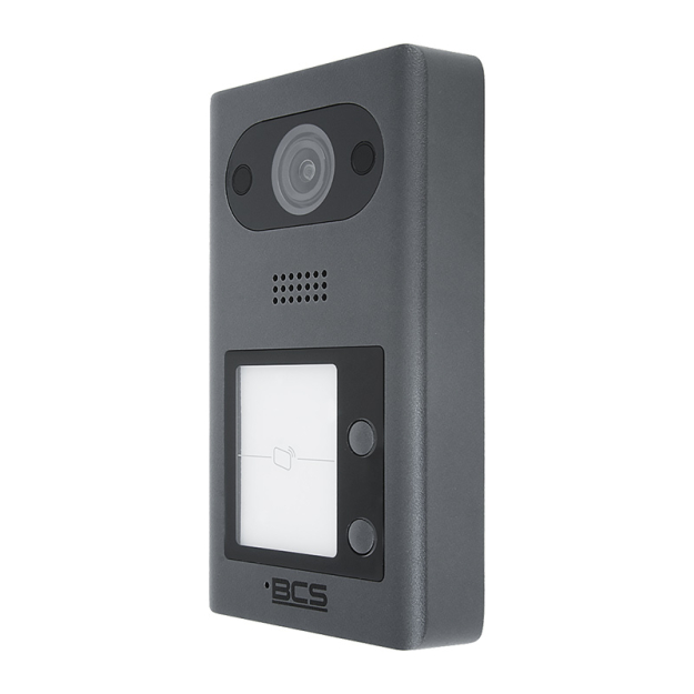 BCS-PAN2401G-S - Stacka wideodomofonou IP, 2-przyciskowa, Mifare - BCS LINE | BCS-PAN2401G-S