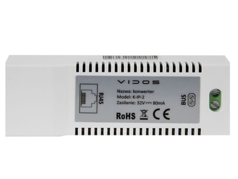 K-IP-2 - Konwerter do systemu 2IP  - Vidos | K-IP-2