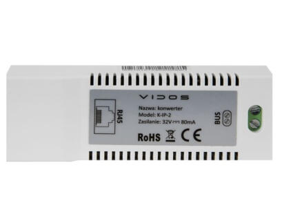 K-IP-2 - Konwerter do systemu 2IP  - Vidos | K-IP-2