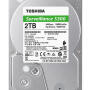 HDWT720UZSVA - Dysk twardy 3,5'' HDD 2TB S300, do pracy ciągłej - Toshiba