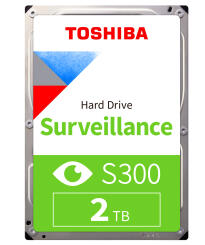 HDWT120UZSVA - Dysk twardy 3,5'' HDD 2TB S300, do pracy ciągłej - Toshiba | 4260557511442