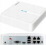 Zestaw do Monitoringu IP Full HD, 3 Kamery IPCAM-B2 IR30m, Rejestrator 4ch PoE - HiLook by Hikvision | 3x IPCAM-B2- + NVR-4CH-H/4P