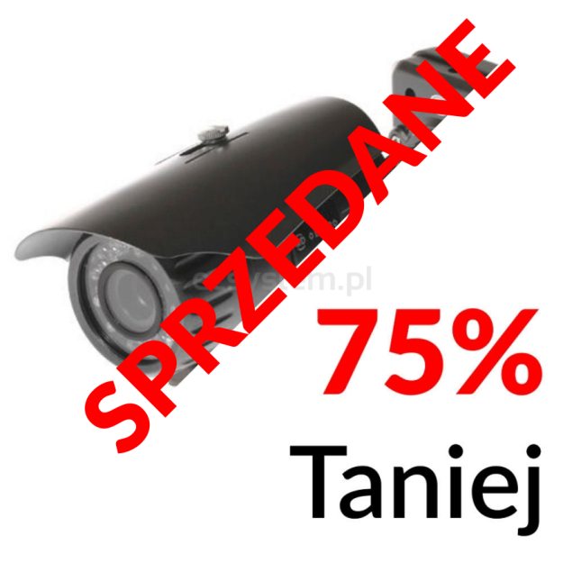 VTV-906X - Kamera tubowa 650 linii 2.8-12mm IR 30m - Vtvision