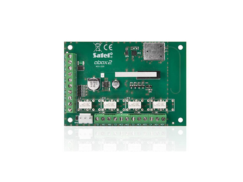 ACX-220 - Bezprzewodowy ekspander wejść i wyjść przewodowych ABAX 2 - SATEL | ACX-220