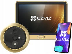 DP2C GOLD - Inteligentny wizjer WiFi z kamerą i czujką PIR - EZVIZ | DP2C GOLD