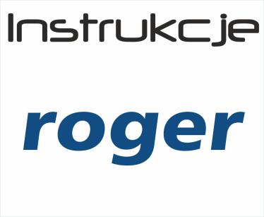 Instrukcje obsługi - ROGER