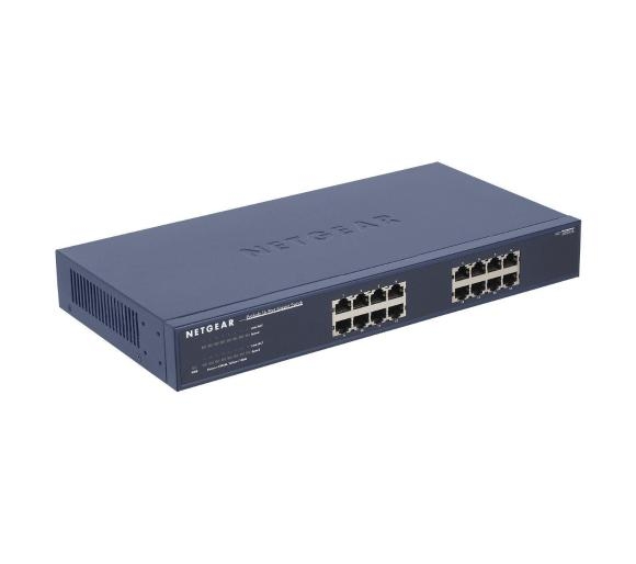 JGS516-200EUS - Switch niezarządzalny, 16x, 10/100/1000Mbps - NETGEAR | JGS516-200EUS