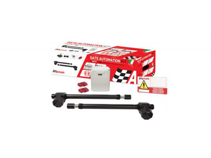 AP350 - Zestaw siłowników elektromechanicznych do bram skrzydłowych, sterownik, pilot - Aprimatic | AP350