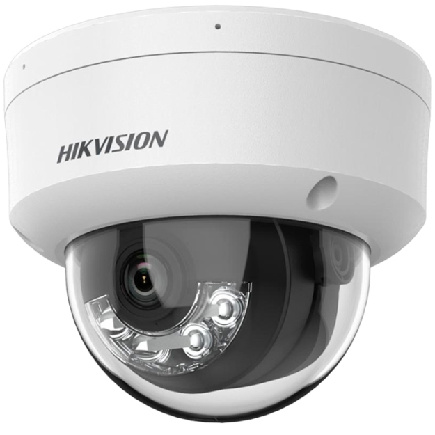 DS-2CD1163G2-LIU - Kamera kopułkowa IP, 6MPx, Smart Hybrid Light 30m, IK08, Mikrofon - Hikvision | 6942160426600