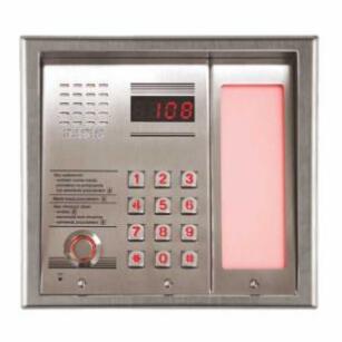 1062/106D - Panel Basic z mod. info i czytnikiem Dallas - Miwi-Urmet | 1062/106D