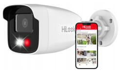 IPCAM-B2-50DL - Kamera tubowa IP 2Mpx, 4mm, Mikrofon, Smart Hybrid Light - Hilook by Hikvision | IPCAM-B2-50DL