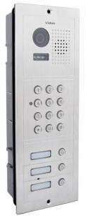 S603D-2 - Panel bramowy 1-rodzinny z kamerą i szyfratorem - Vidos | 5907281202282