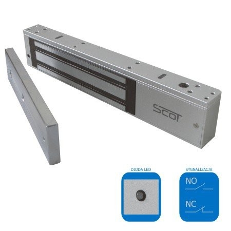 EL-800SL2 - Zwora elektromagnetyczna z LED i przekaźnikiem - SCOT | EL-800SL2