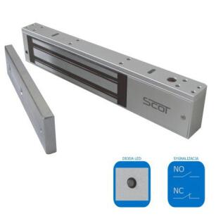 EL-800SL2 - Zwora elektromagnetyczna z LED i przekaźnikiem - SCOT | EL-800SL2
