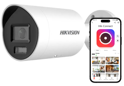 DS-2CD2087G2H-LIU - Kamera tubowa IP, 8MPx, ColorVu, Smart Hybrid Light 40m, Mikrofon - Hikvision | 6942160415796