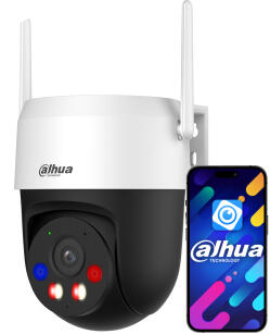 P5AS-PV - Kamera obrotowa WiFi 5Mpx, 4mm, Smart Dual Light, Aktywna Ochrona - Dahua | 6939554961144